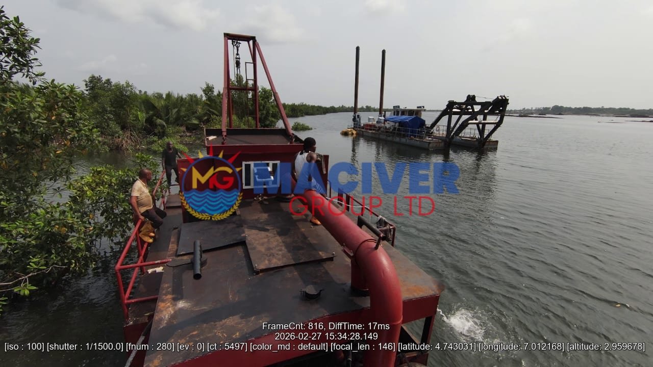MacIver Group - Building the 12X10 inch Jet Suction Dredger