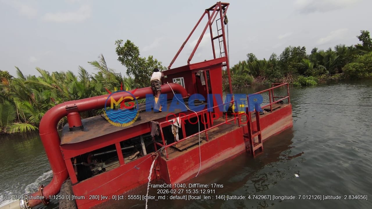 MacIver Group - Building the 12X10 inch Jet Suction Dredger