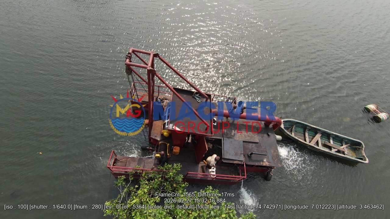 MacIver Group - Building the 12X10 inch Jet Suction Dredger