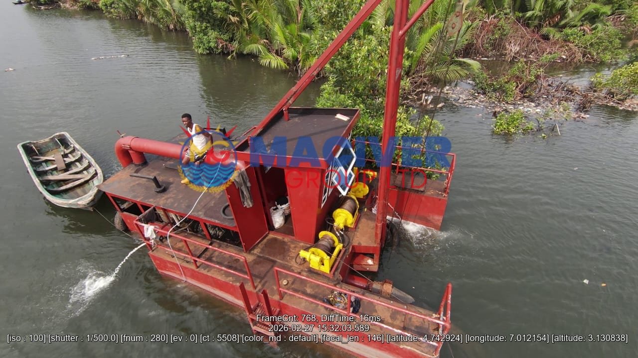 MacIver Group - Building the 12X10 inch Jet Suction Dredger