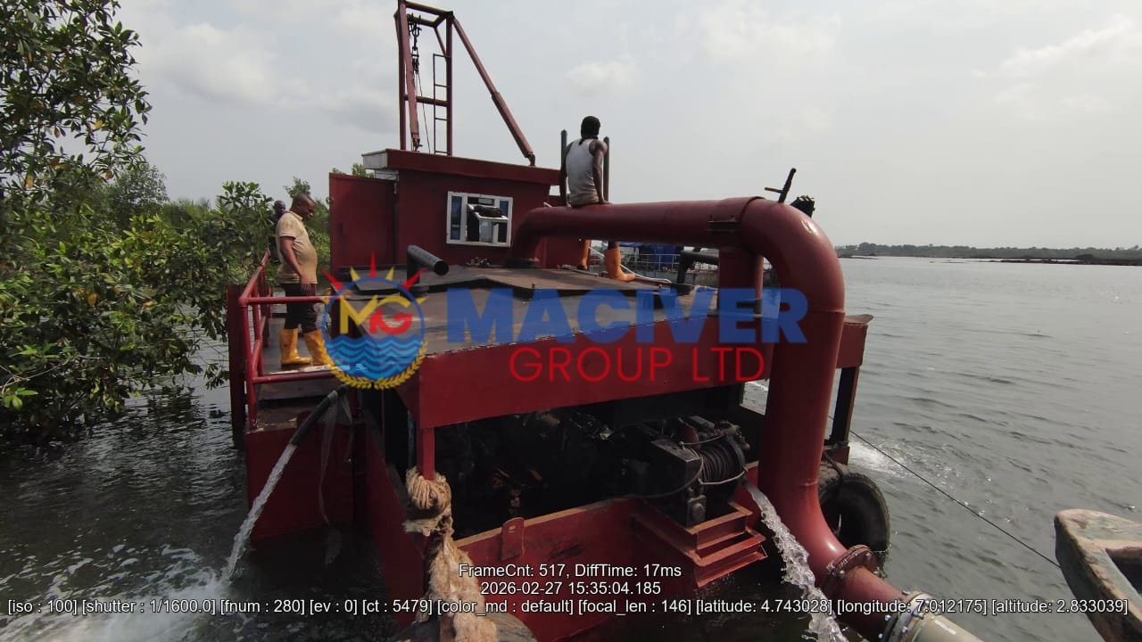 MacIver Group - Building the 12X10 inch Jet Suction Dredger